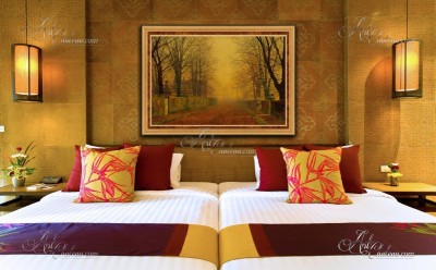 Classic Interior Design Painting, after John Atkinson Grimshaw