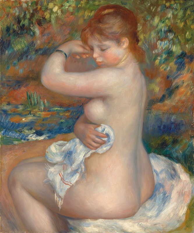 After the Bath, c.1888, Oil on Canvas