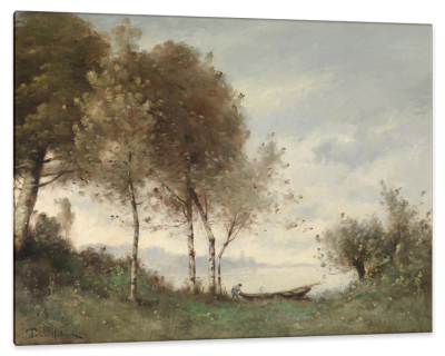 Summer Landscape, c.1880, Oil on Canvas