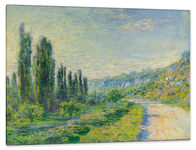 La Route de Vetheuil, c.1872, Oil on Canvas