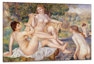 The Large Bathers, c.1884, Oil on Canvas