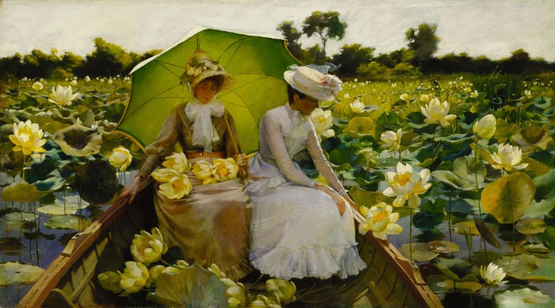 Lotus Lilies, c.1888, Oil on Canvas