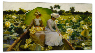 Lotus Lilies, c.1888, Oil on Canvas