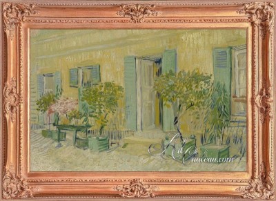 Cafe in Asnieres, after Vincent Van Gogh