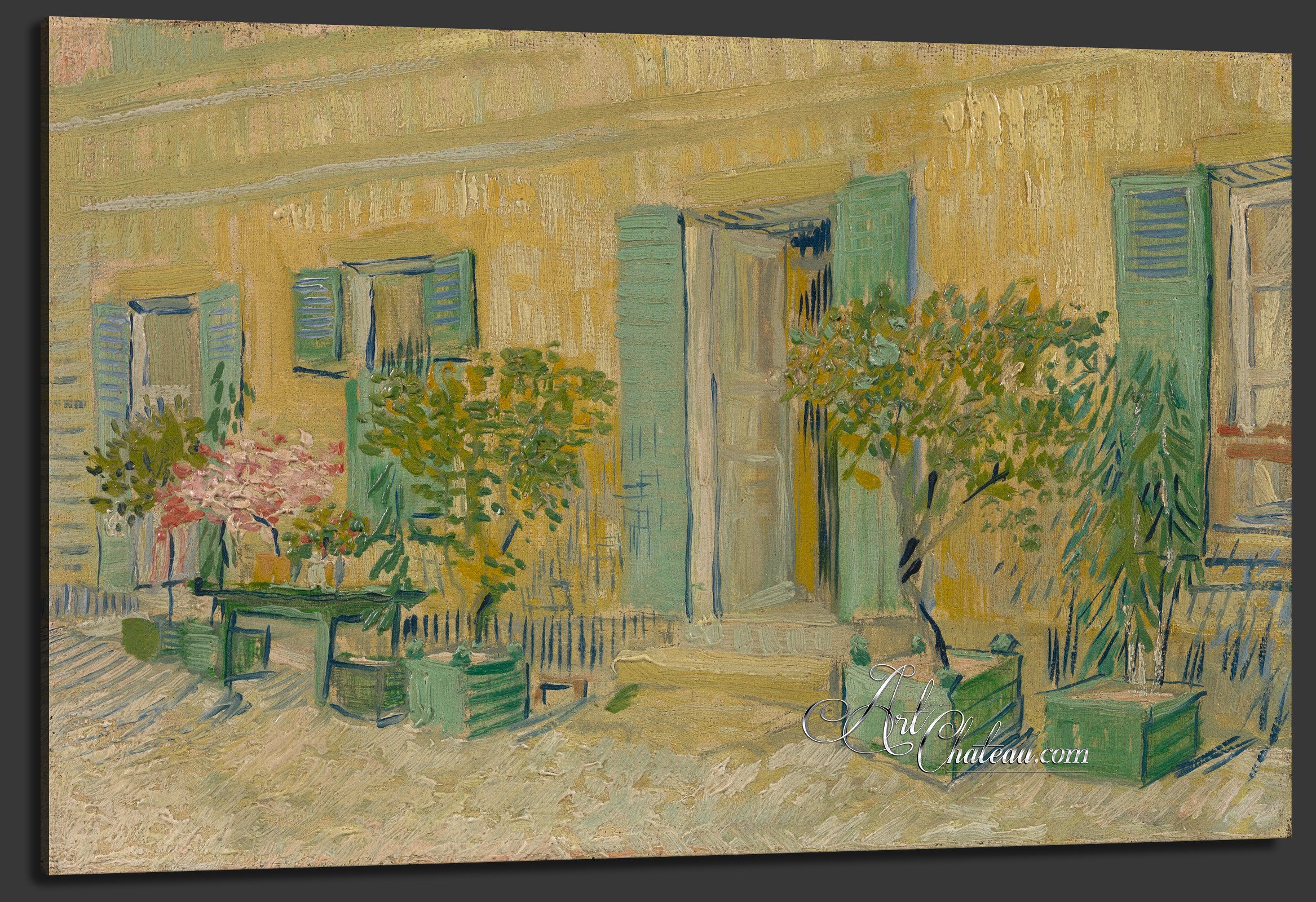 Cafe in Asnieres, after Vincent Van Gogh