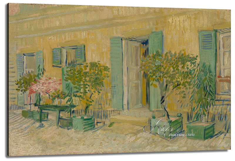 Cafe in Asnieres, after Vincent Van Gogh