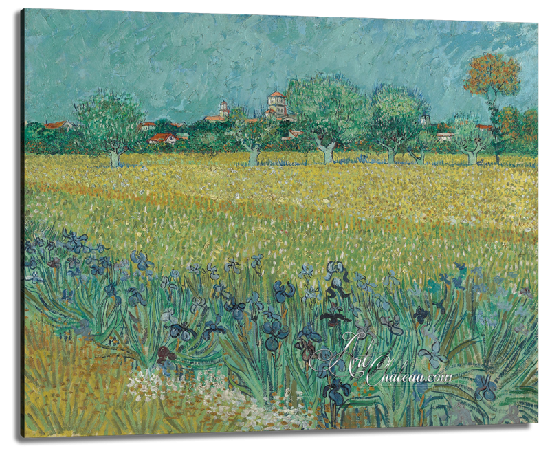 Convent Near Arles, after Vincent Van Gogh