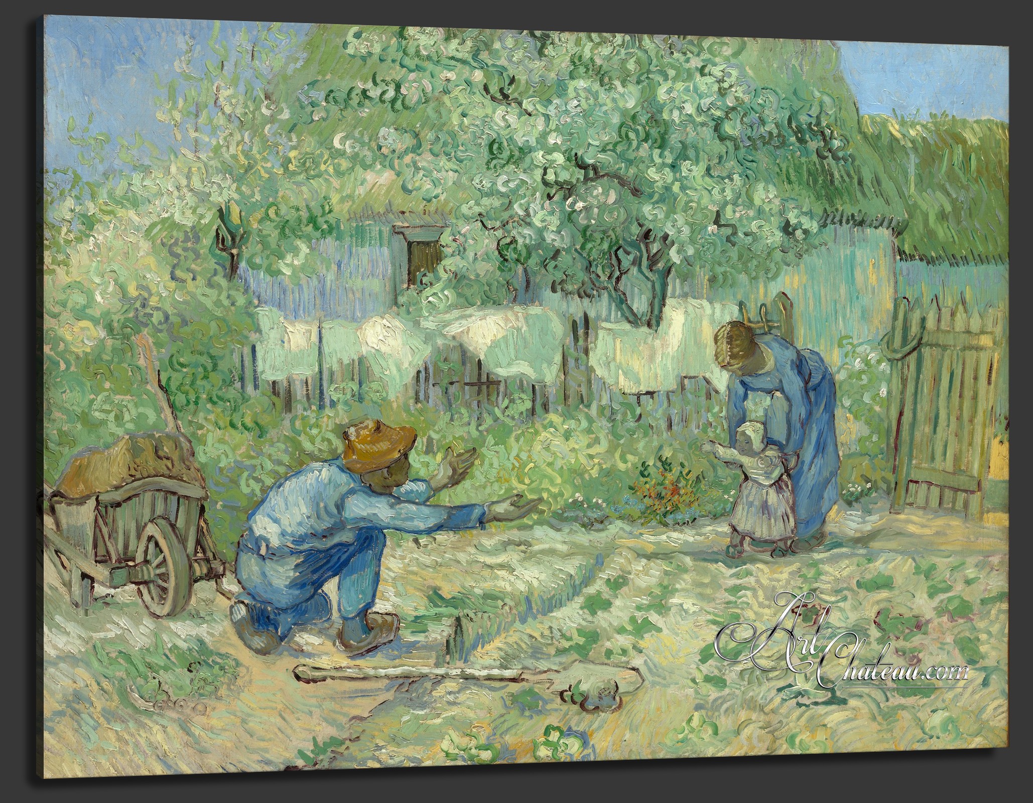 First Steps, after Vincent Van Gogh