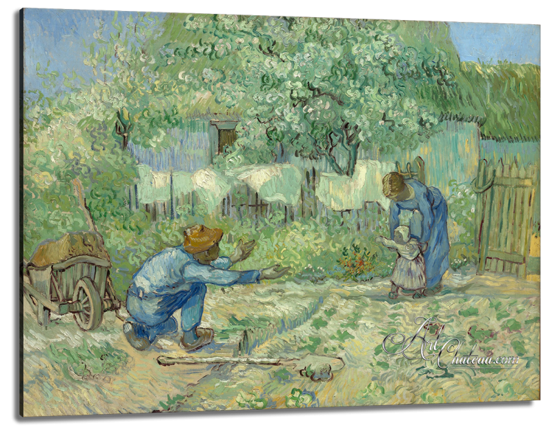 First Steps, after Vincent Van Gogh
