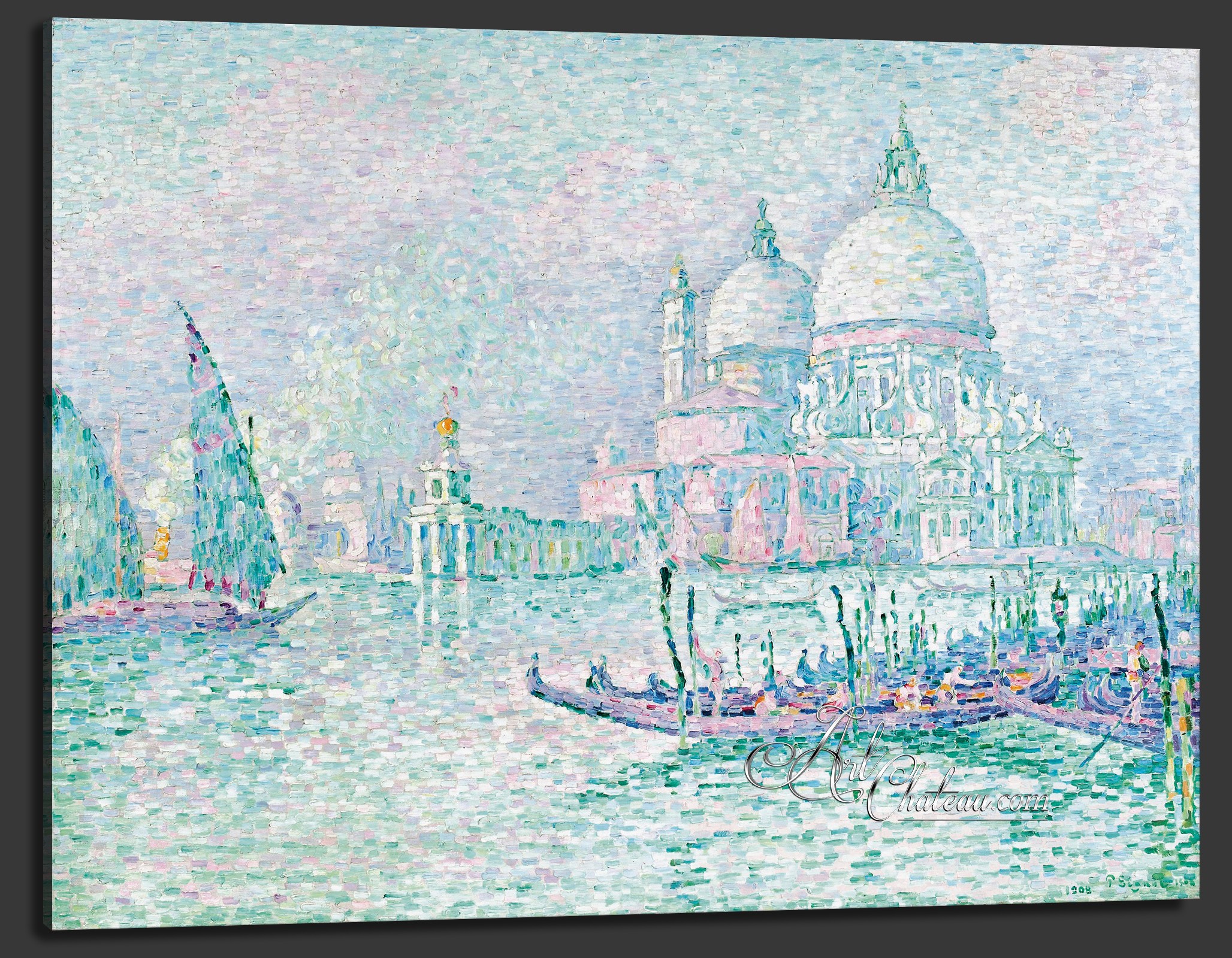 Venice La Salute, after Painting by Paul Signac