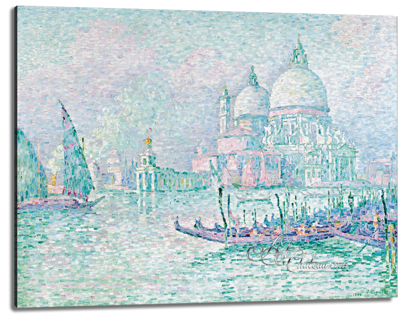 Venice La Salute, after Painting by Paul Signac