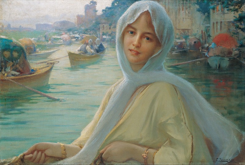 Amusement at Göksu, c.1890, Oil on Canvas