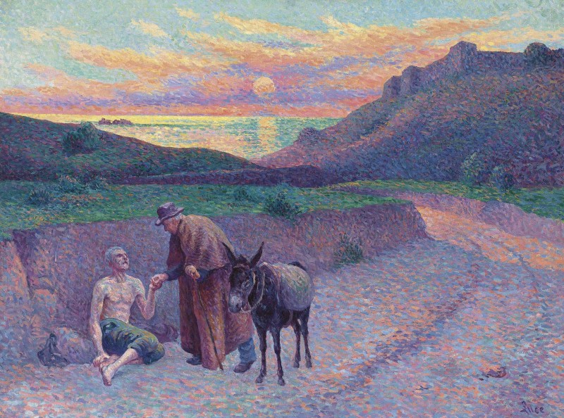 The Good Samaritan, c.1910, Oil on Canvas