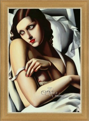 The Convalescent, after painting by Tamara de Lempicka