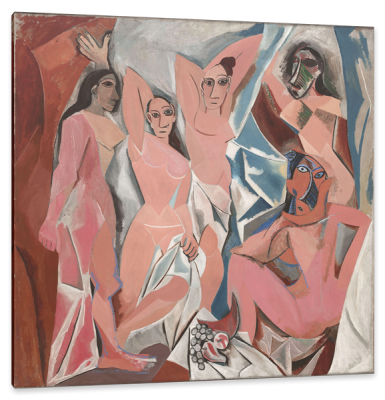 Les Demoiselles d 'Avignon, c.1907, Oil on Canvas