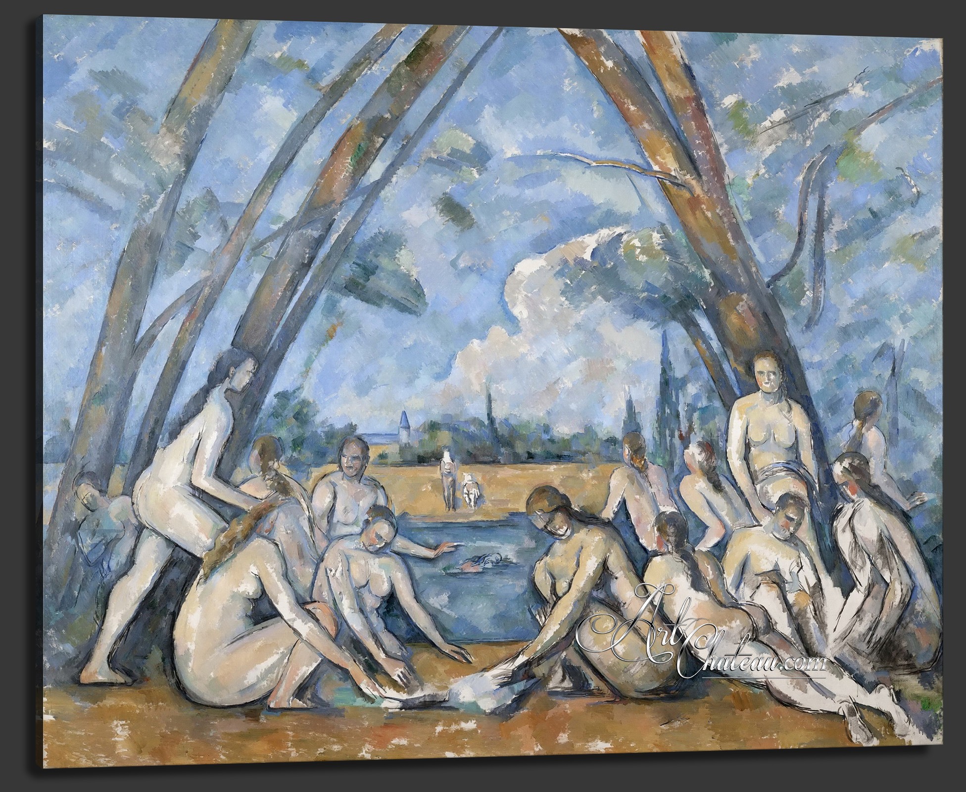 The Large Bathers, after Paul Cezanne