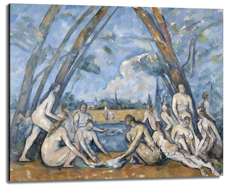 The Large Bathers, after Paul Cezanne