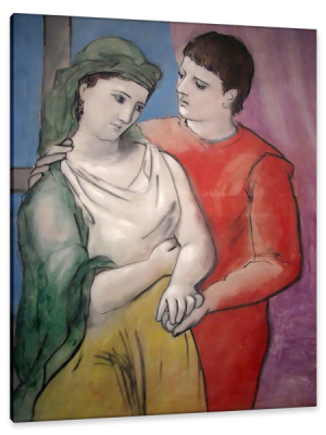 The Lovers, c.1923, Oil on Canvas