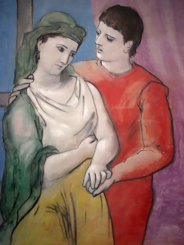 The Lovers, c.1923, Oil on Canvas