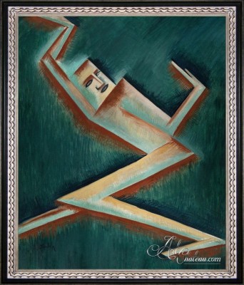 Postava ll, after Modernist artist Otakar Kubín