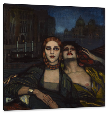 The Venetian Sisters, c.1931, Oil on Canvas