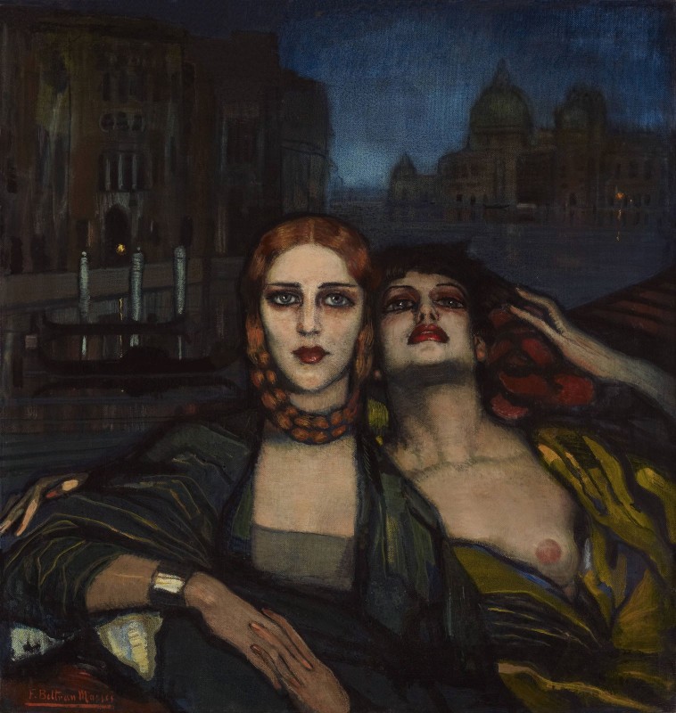 The Venetian Sisters, c.1931, Oil on Canvas