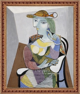 Portrait of Olga in an Armchair, after Pablo Picasso