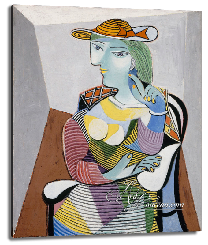 Portrait of Olga in an Armchair, after Pablo Picasso