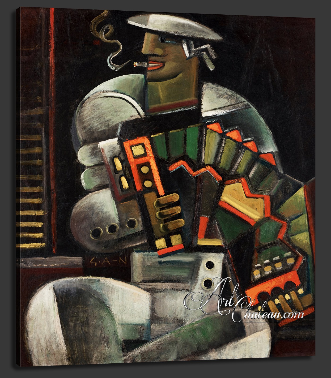 Expressionist Painting, after Pablo Picasso