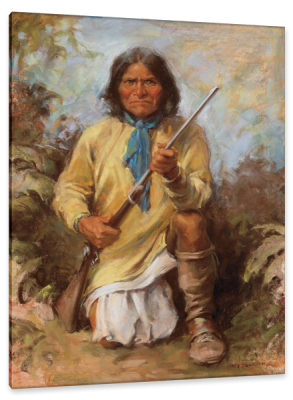 Geronimo, c.1989, Oil on Canvas