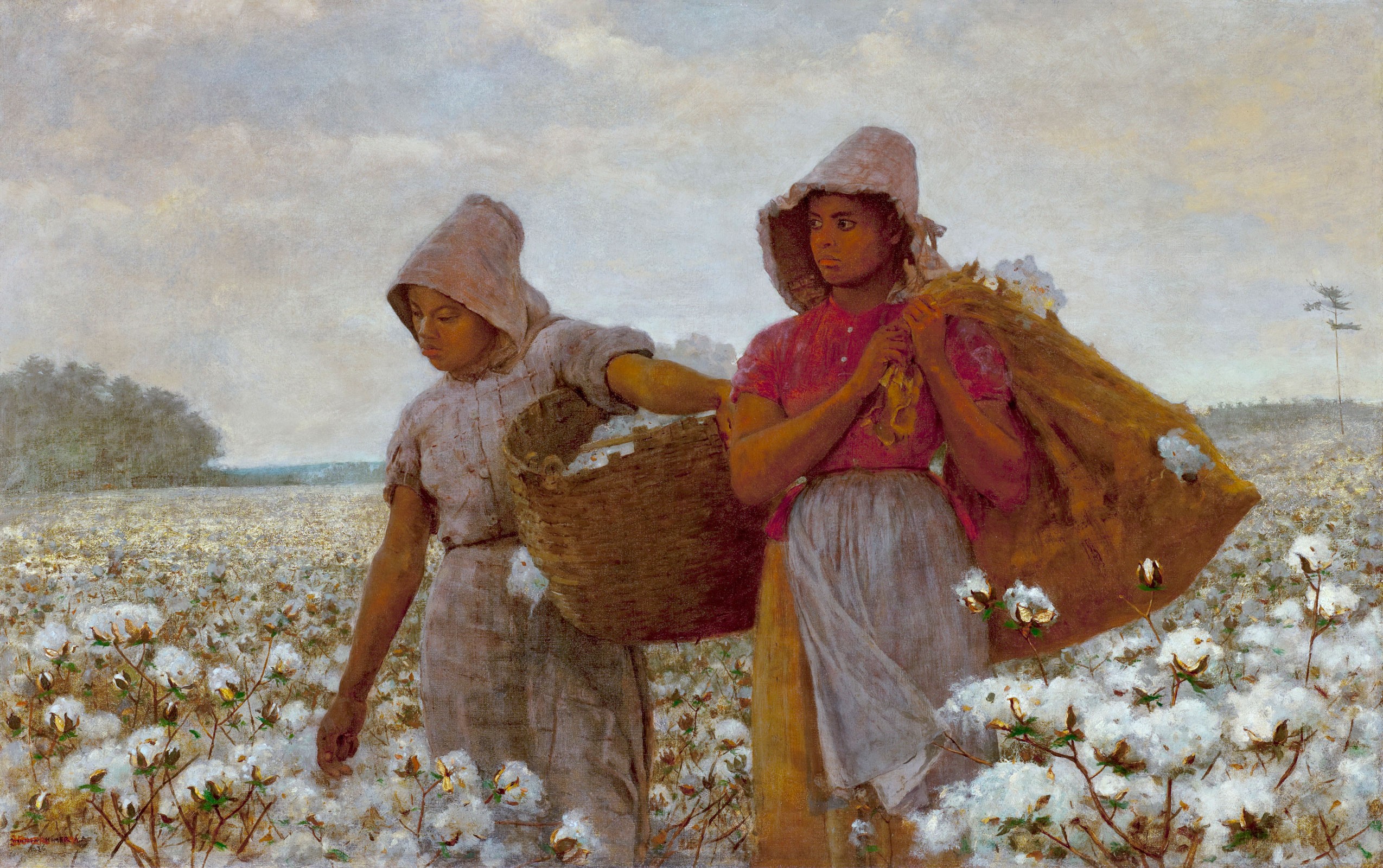 The Cotton Pickers, c.1876, Oil on Canvas