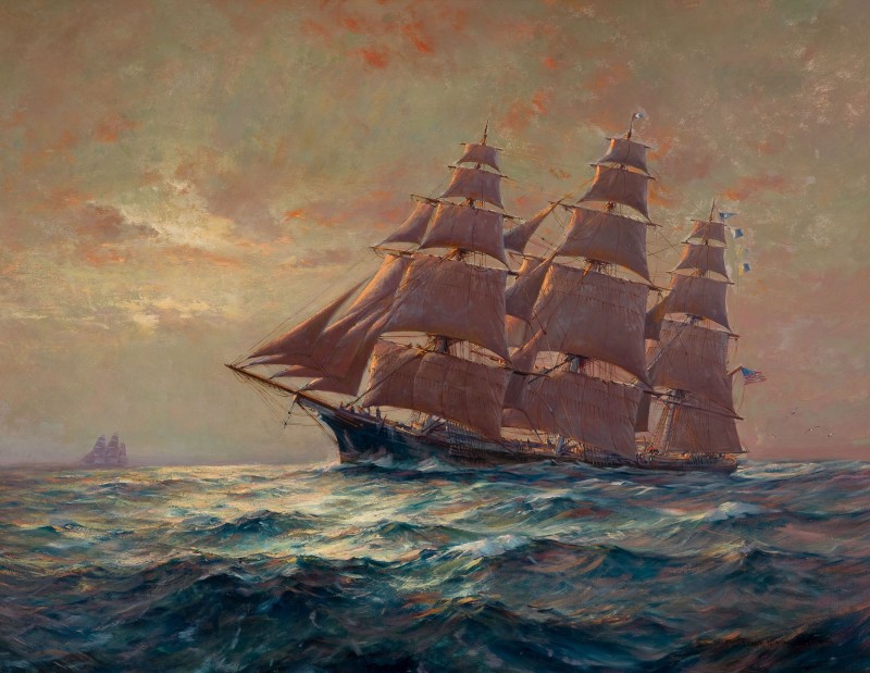 Off the Coast of Cape Cod, c.1926, Oil on Canvas