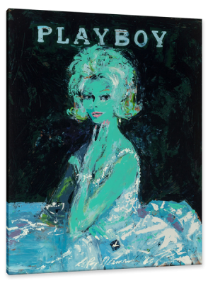 Playboy Bunny, c.1964, Oil on Masonite