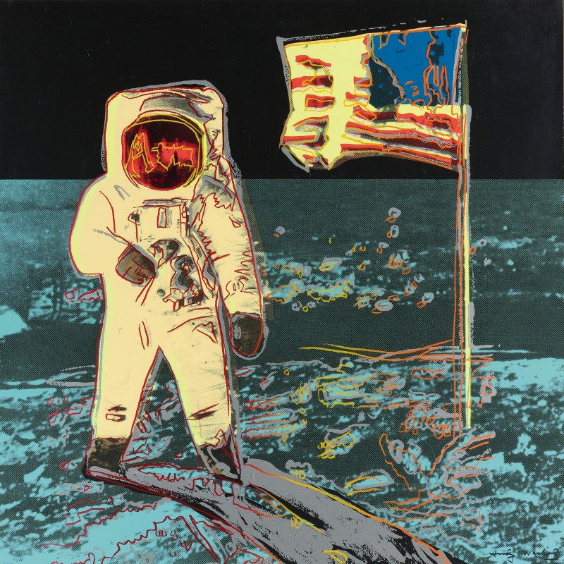 Moonwalk, c.1987, Screenprint