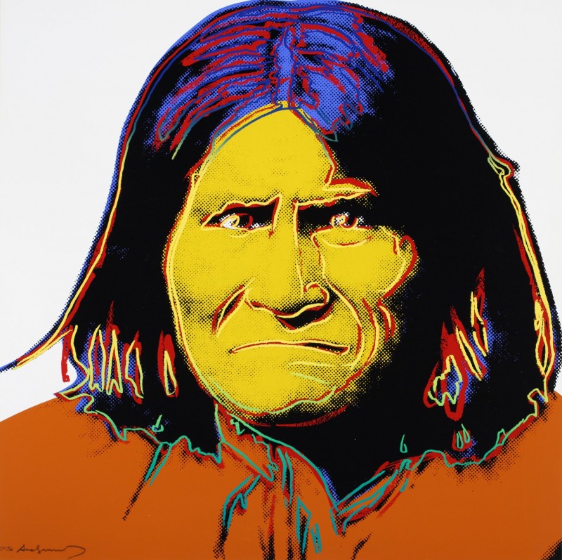 Geronimo, c.1972, Silkscreen in Colors  