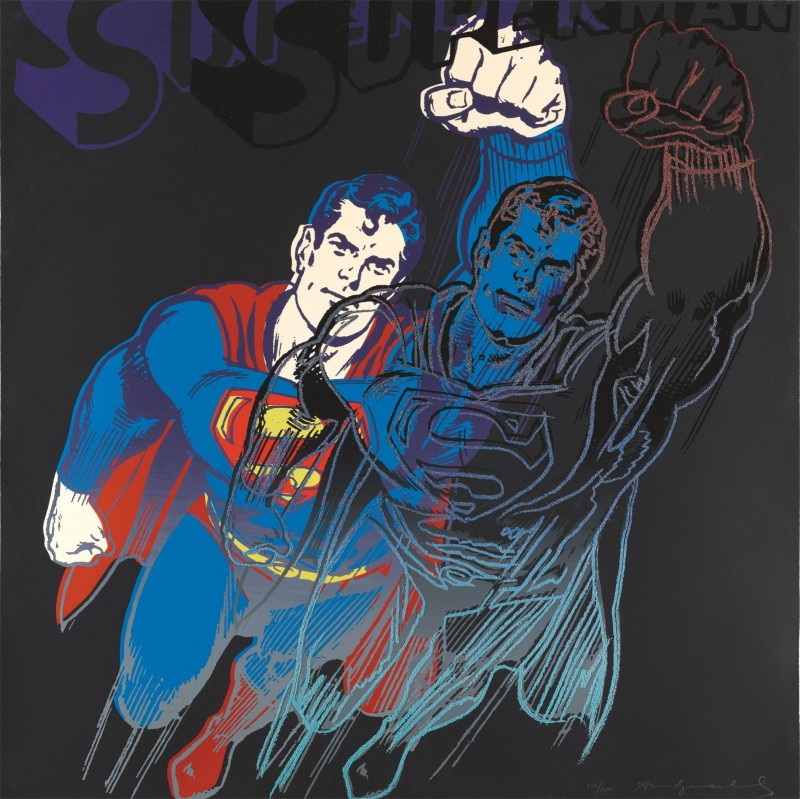 Superman, c.1981, Silkscreen in Colors
