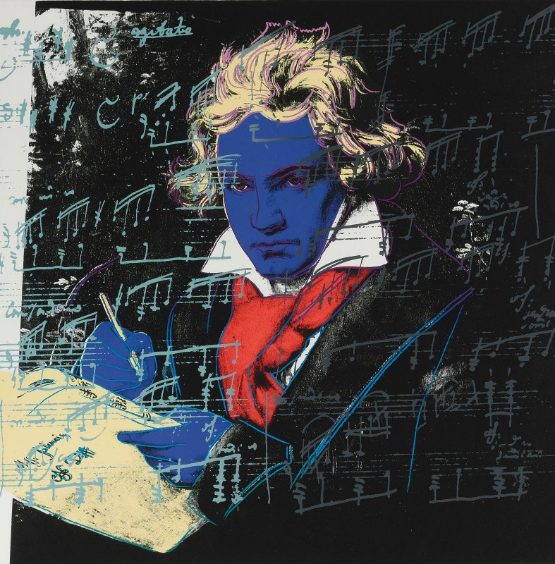 Beethoven, c.1987, Screenprint