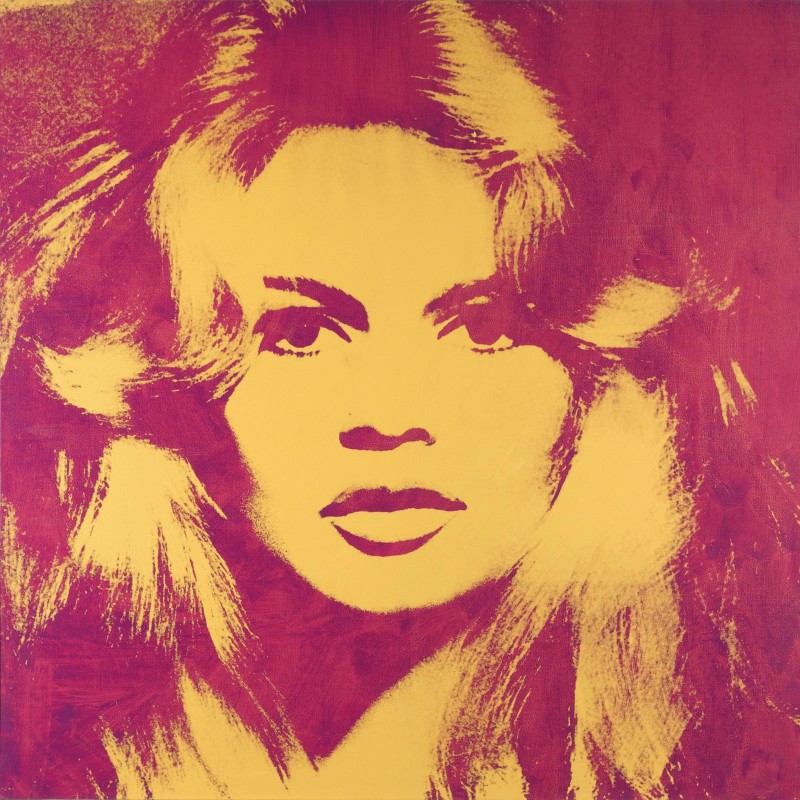 Brigitte Bardot, c.1974, Silkscreen in Colors