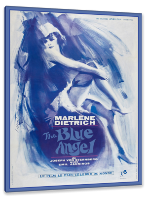 Blue Angel, c.1930, Coloration on Fine Linen