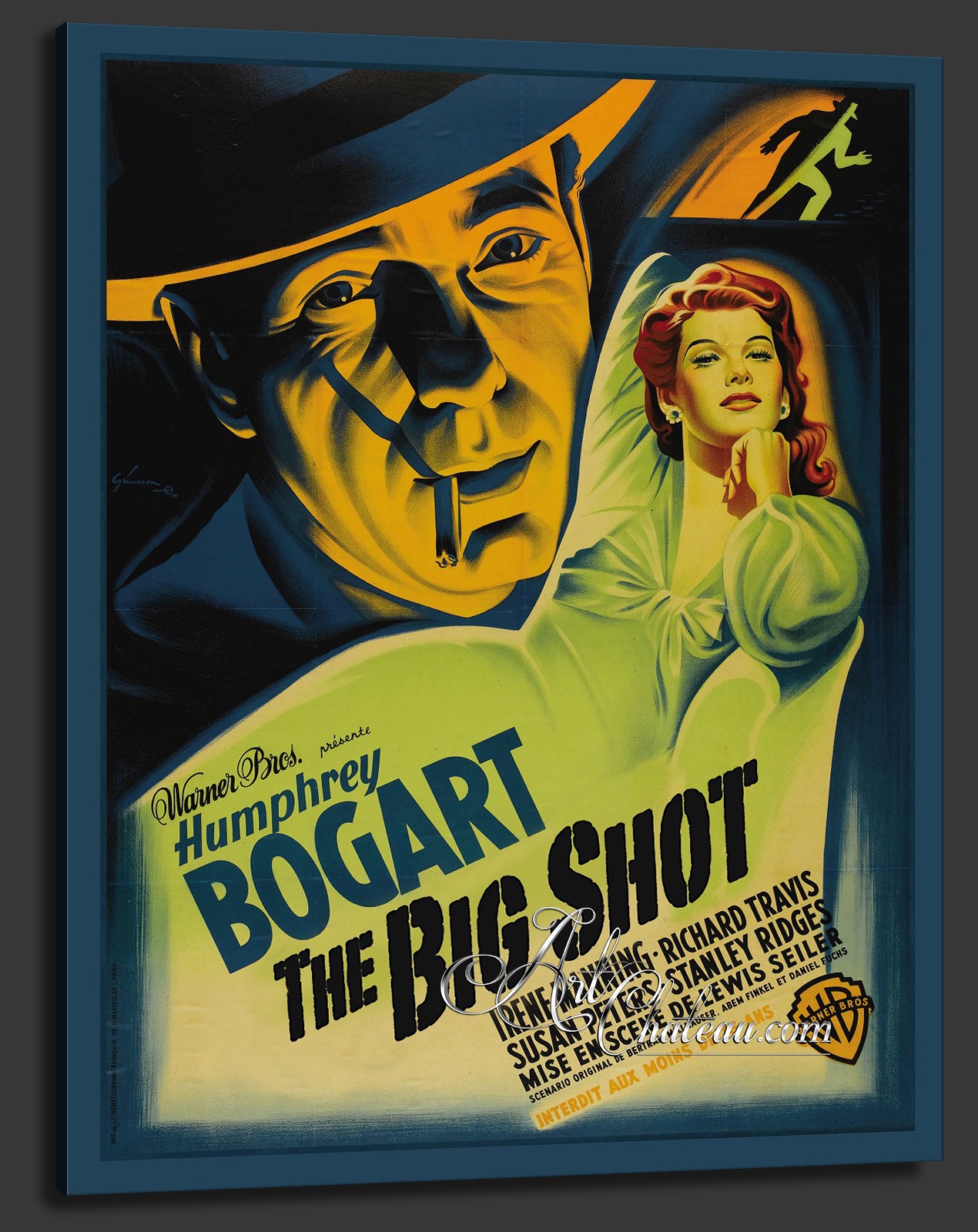 Vintage Style Movie Poster, The Big Shot