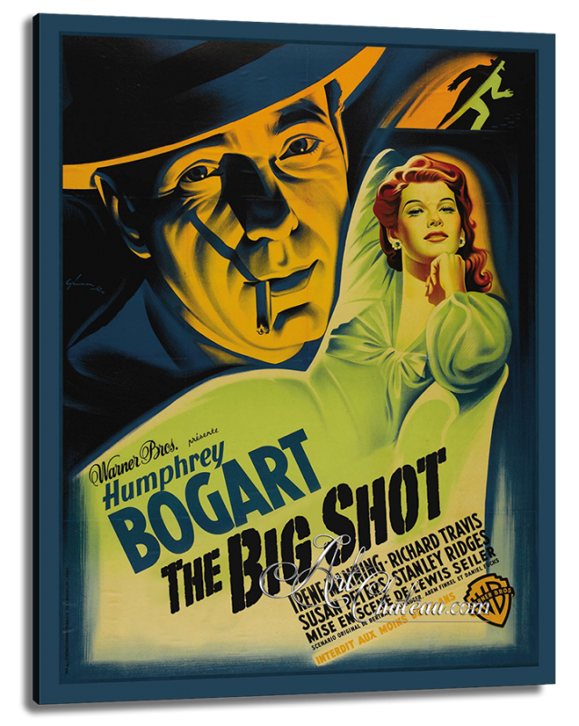 Vintage Style Movie Poster, The Big Shot