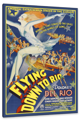 Flying Down to Rio, c.1933, Coloration on Fine Linen