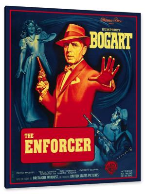 The Enforcer, c.1951, Coloration on Fine Linen