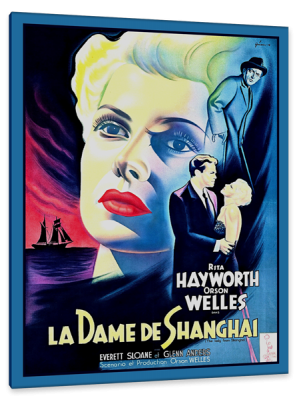 La Dame de Shanghai, c.1947, Coloration on Fine Linen