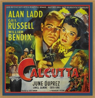 Vintage Style Movie Poster, Titled Calcutta