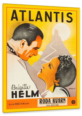 Queen of Atlantis, c.1932, Coloration on Fine Linen