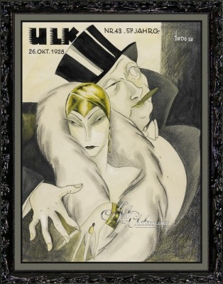 Ulk Magazine advert, after Dorte Clara Wolff 