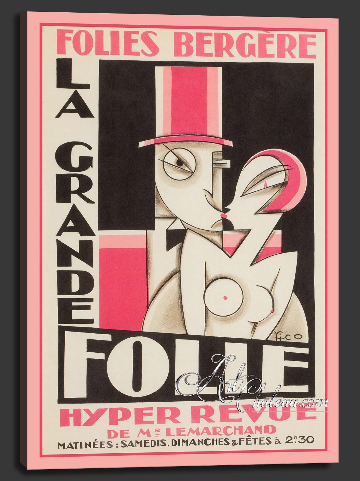 La Grande Folie, after Vintage Art Deco Poster