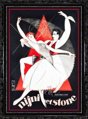 French Ballet Poster, featuring Bentley Stone