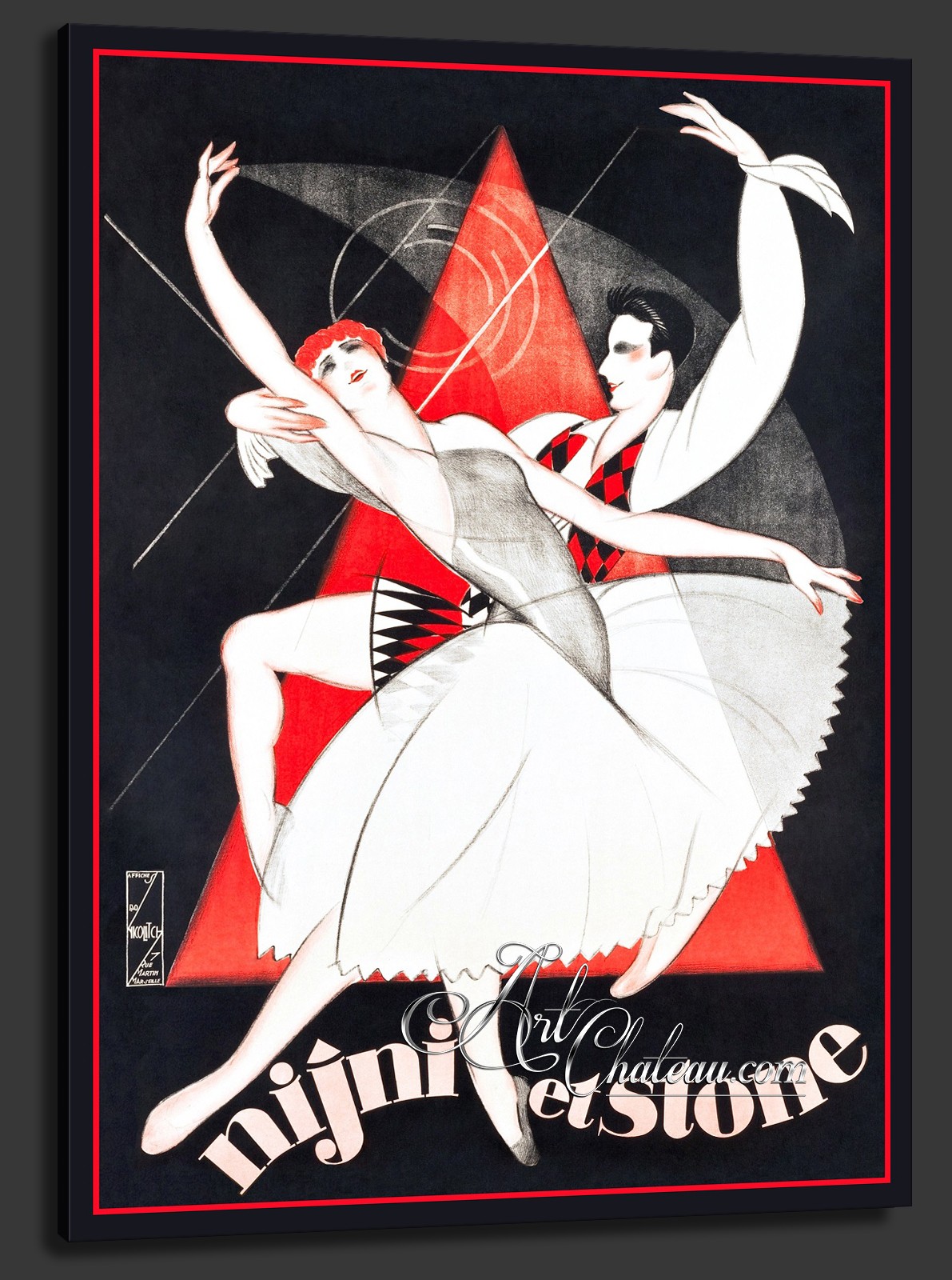 French Ballet Poster, featuring Bentley Stone